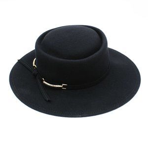 Vintage Ladies 6-3/4 Small 21-1/8" Black Bollman